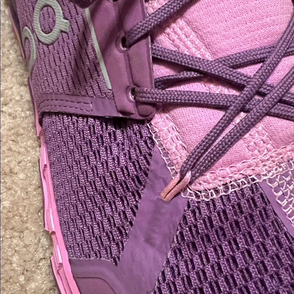 On cloud 8.5 Women's Athletic Shoes in Purple and Pink - Picture 10 of 12